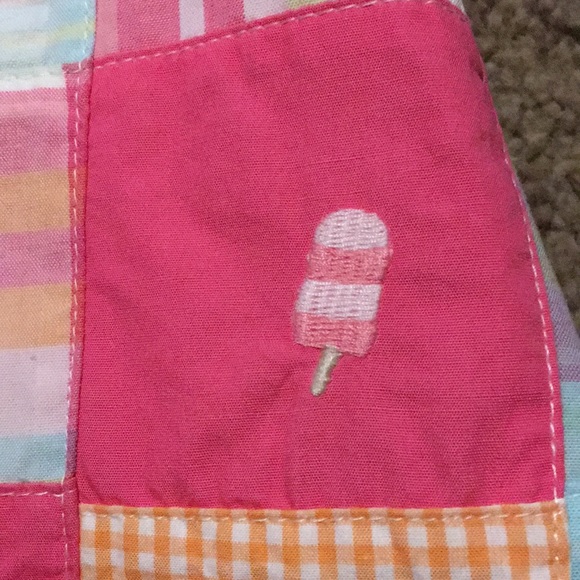 Vintage Gymboree Popsicle Party patchwork top Sz 8 - Picture 3 of 10